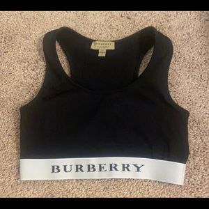 Burberry sport bra size s , authentic